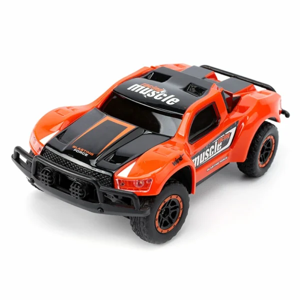 HB DK43 Rc Car 1/43 2.4g Mini High-speed Remote Control Car Kids Gift For Boys Car Toy - Orange - Image 2