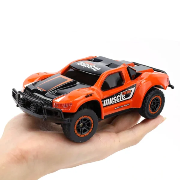 HB DK43 Rc Car 1/43 2.4g Mini High-speed Remote Control Car Kids Gift For Boys Car Toy - Orange