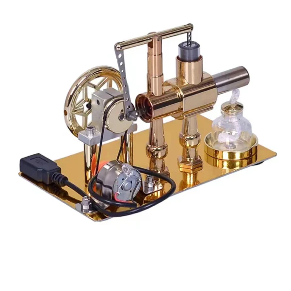 Stirling Engine Model Generator Physics Experiment Science Discovery Production Invention DIY Project Part Gift Collection Toys