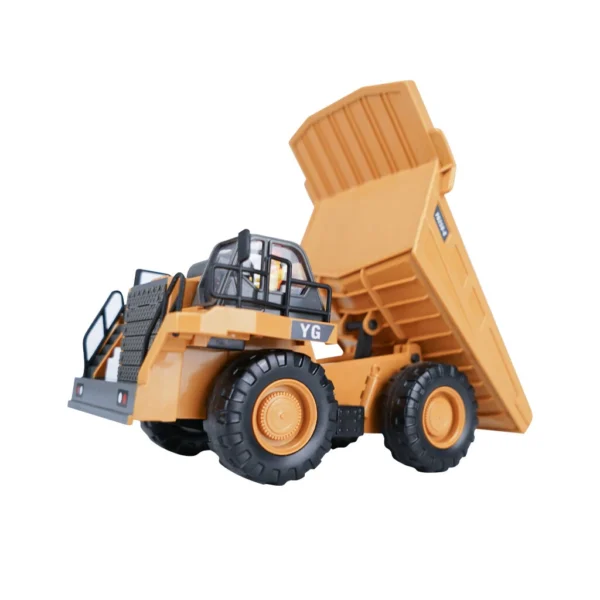 1048 RC Dump Truck 1/24 2.4GHz 9CH RC Car Construction Truck Engineering 40min Playing Time Vehicles with Light Music Gift Toys for Kids - Image 2